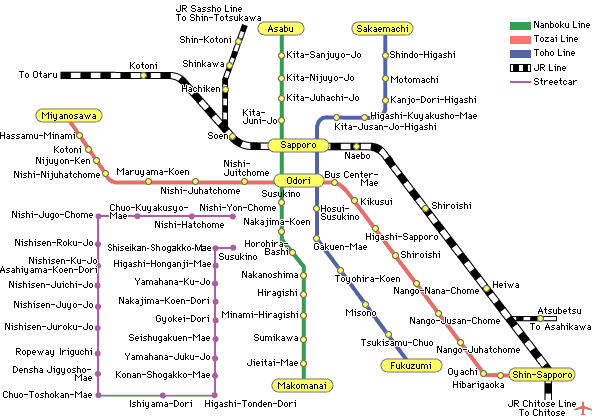 mapa-metro-sapporo